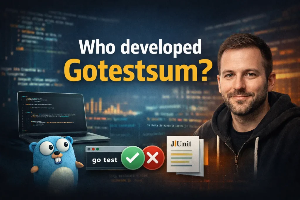 Who Developed Gotestsum?